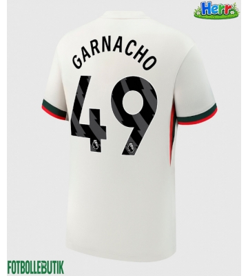 Chelsea Alejandro Garnacho #49 Bortatröja 2025-26 Kortärmad